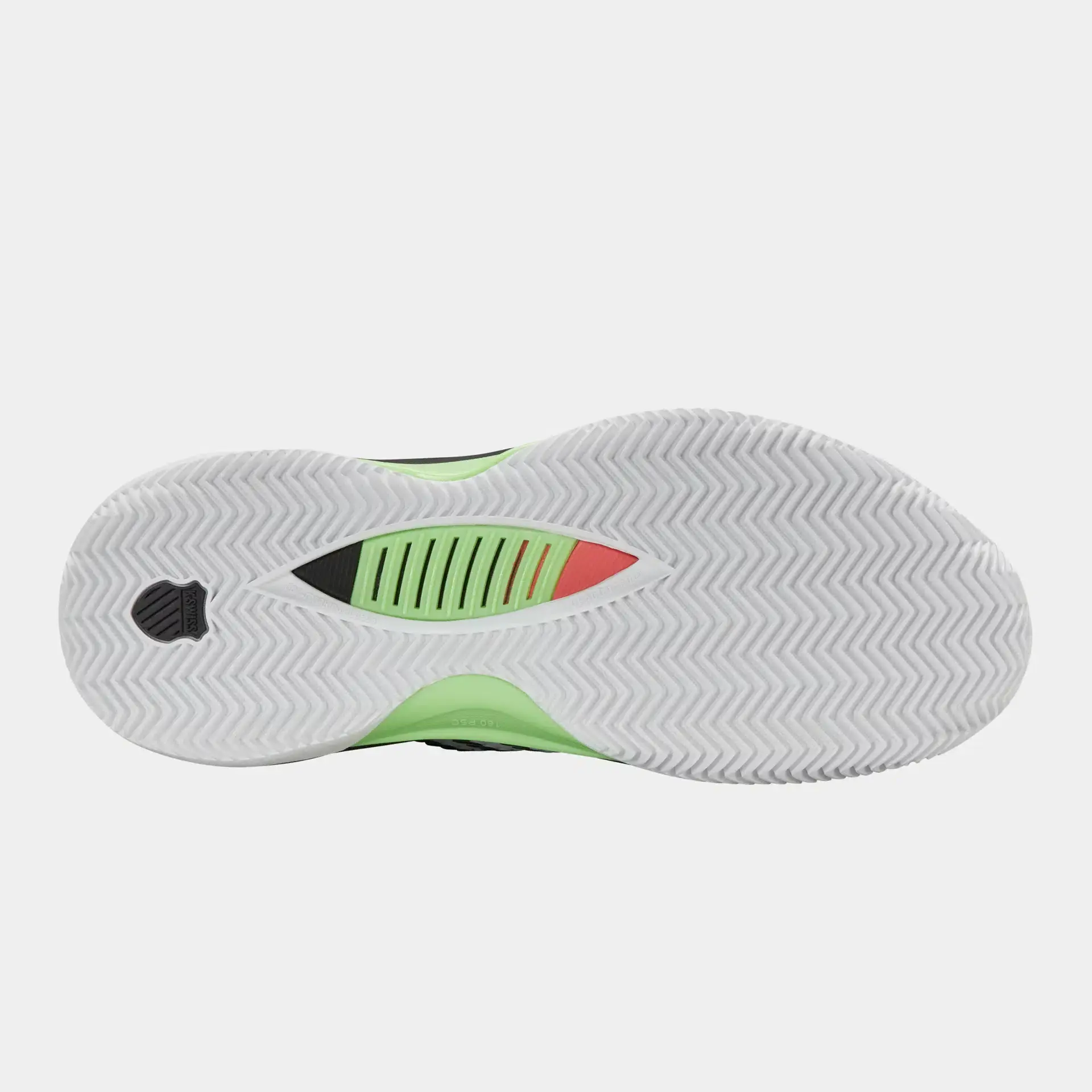 K-SWISS HYPERCOURT SUPREME 2 CLAY - WIT/ZWART/NEON - Afbeelding 4