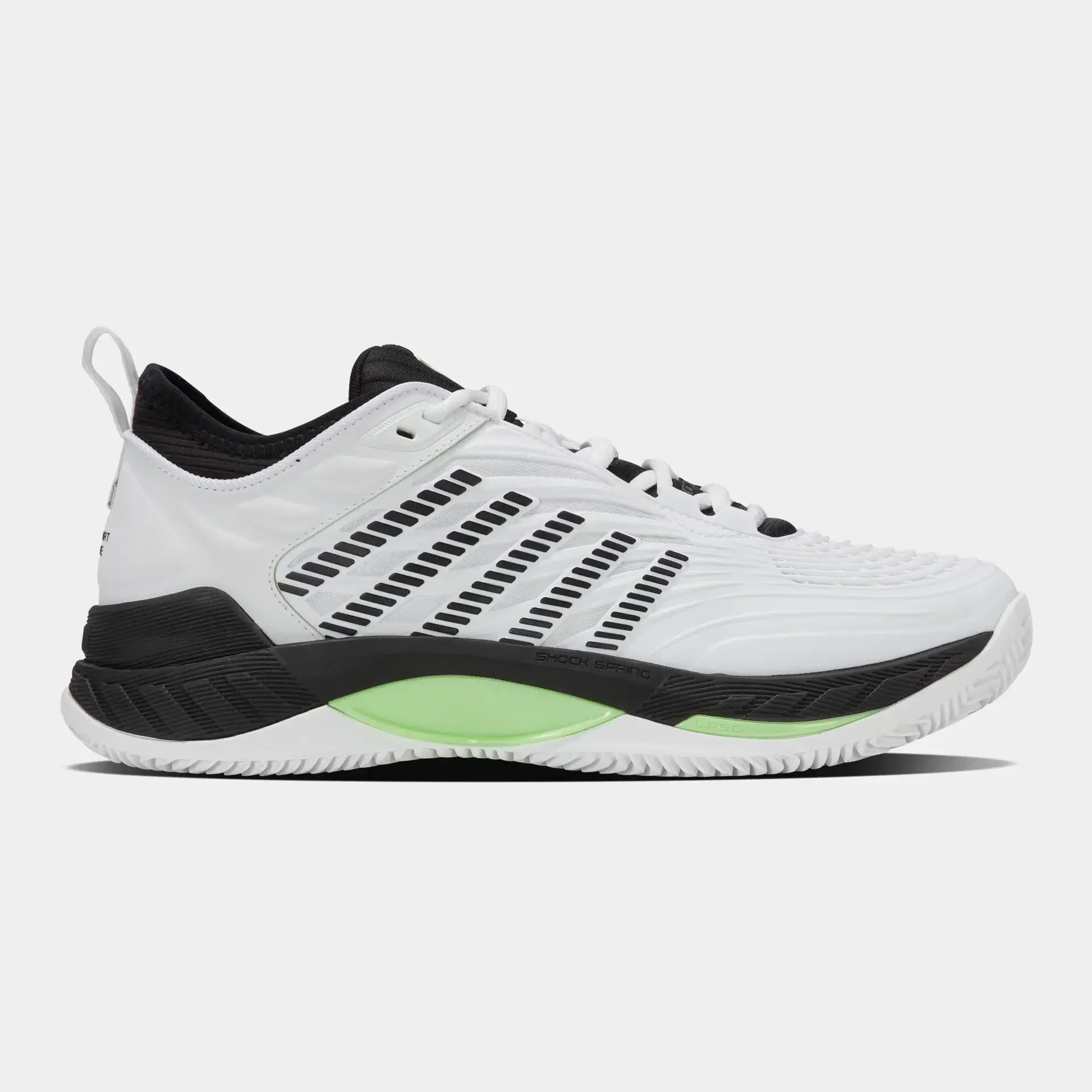 K-SWISS HYPERCOURT SUPREME 2 CLAY - WIT/ZWART/NEON - Afbeelding 2