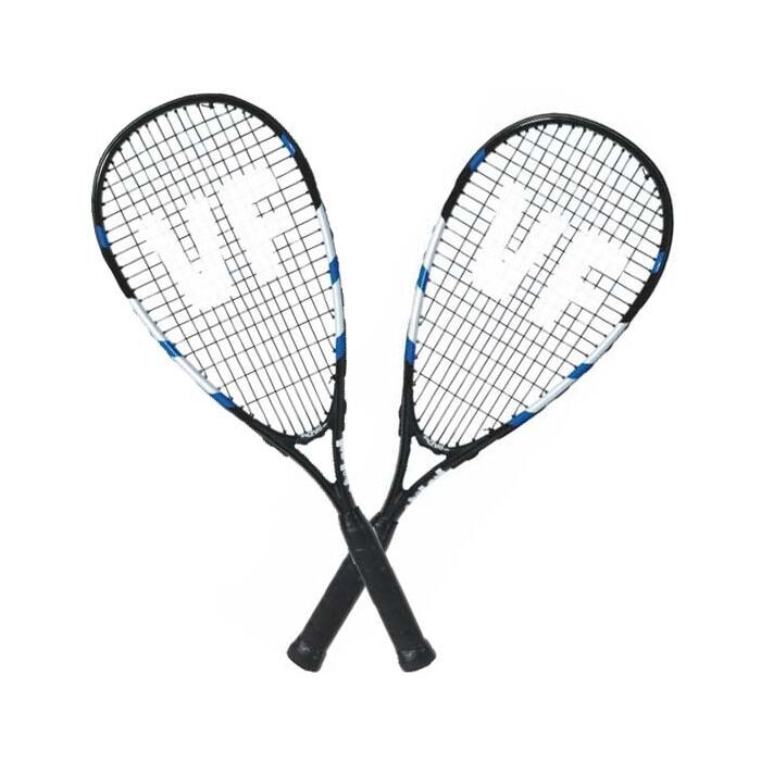 VICFUN SPEED BADMINTON VF-2000 SET - ZWART/BLAUW - Afbeelding 2