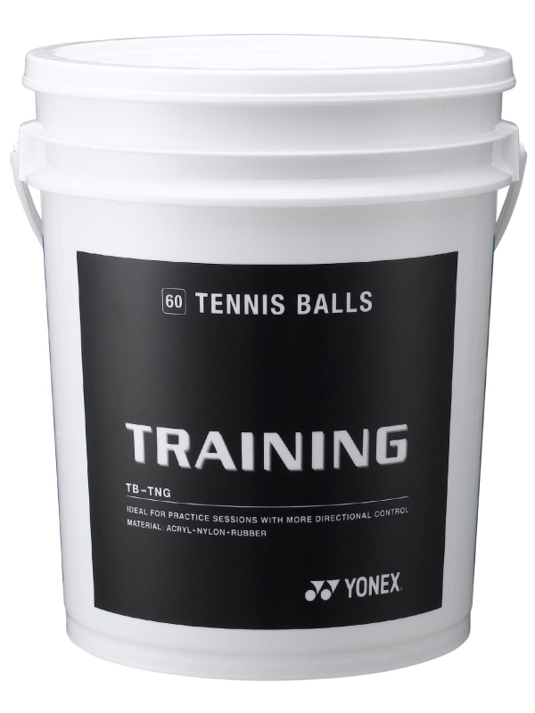 YONEX TRAINING BUCKET TENNIS BALLEN (60 st.)