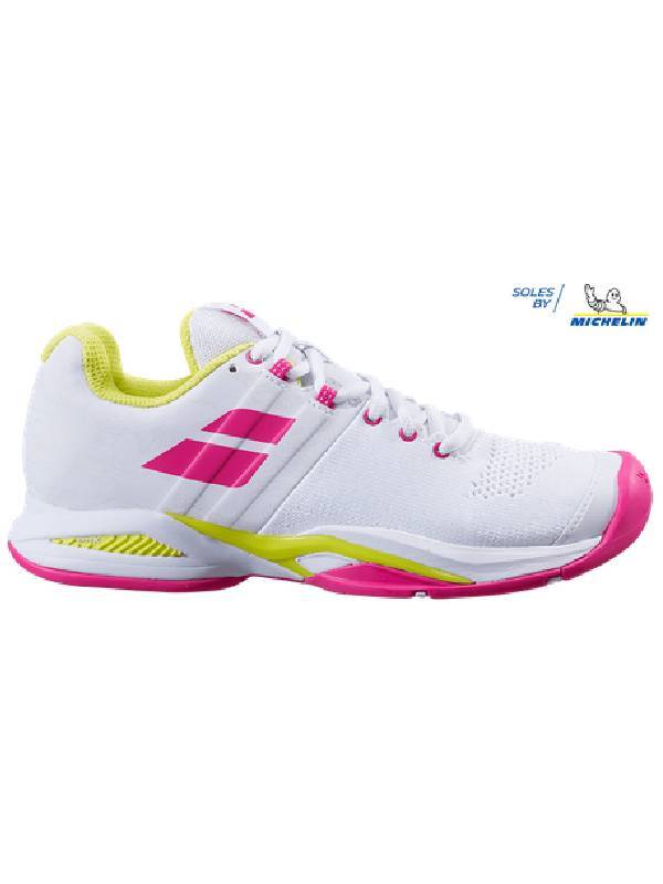 BABOLAT PROPULSE BLAST ALL COURT - WIT/ROZE