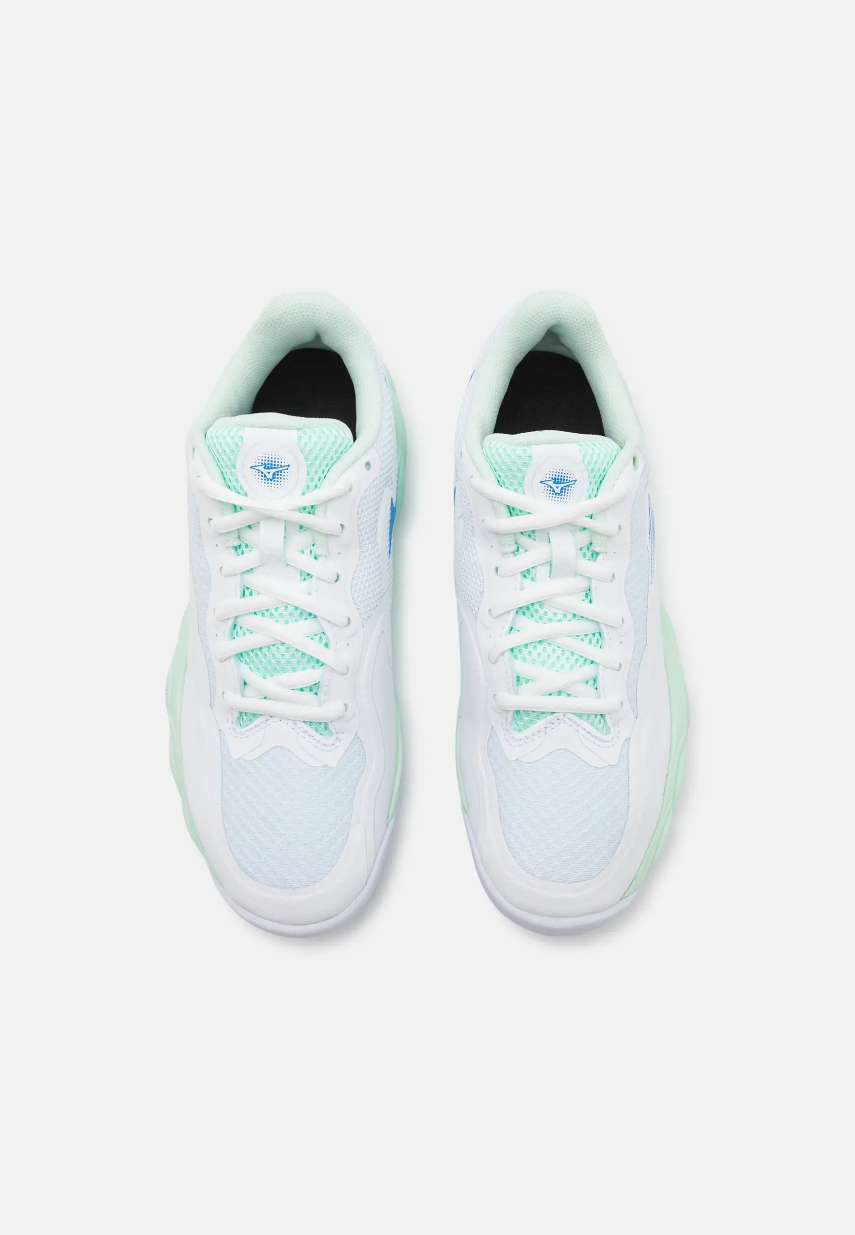 MIZUNO WAVE ENFORCE COURT CLAY – WIT/FRONTIER BLUE - Afbeelding 3