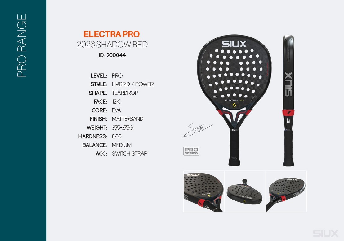 SIUX ELECTRA PRO 2026 - SHADOW RED - Afbeelding 10