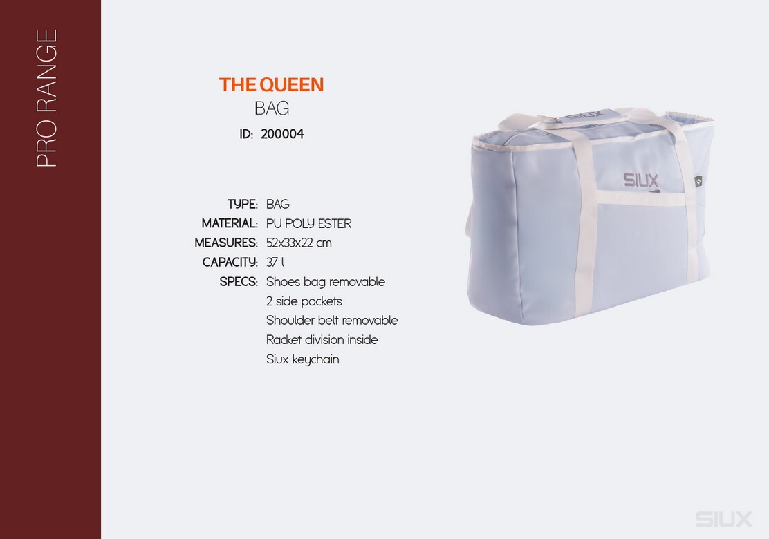 SIUX THE QUEEN BAG - BLAUW - Afbeelding 2