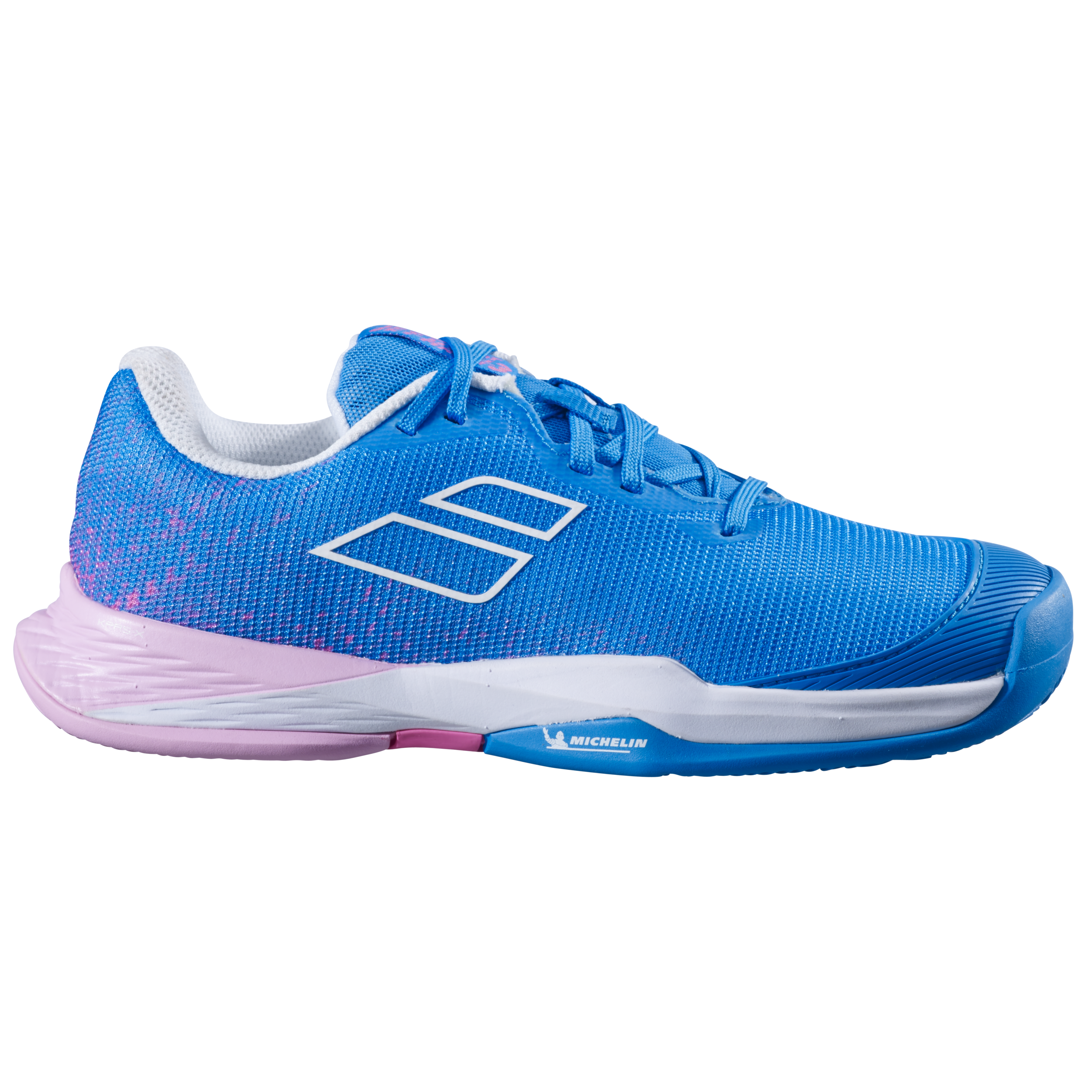 BABOLAT JET MACH 3 CLAY JR. - BLAUW - Afbeelding 2