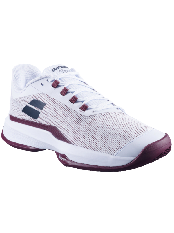 BABOLAT JET TERE 2 CLAY - WIT / PORT ROYALE