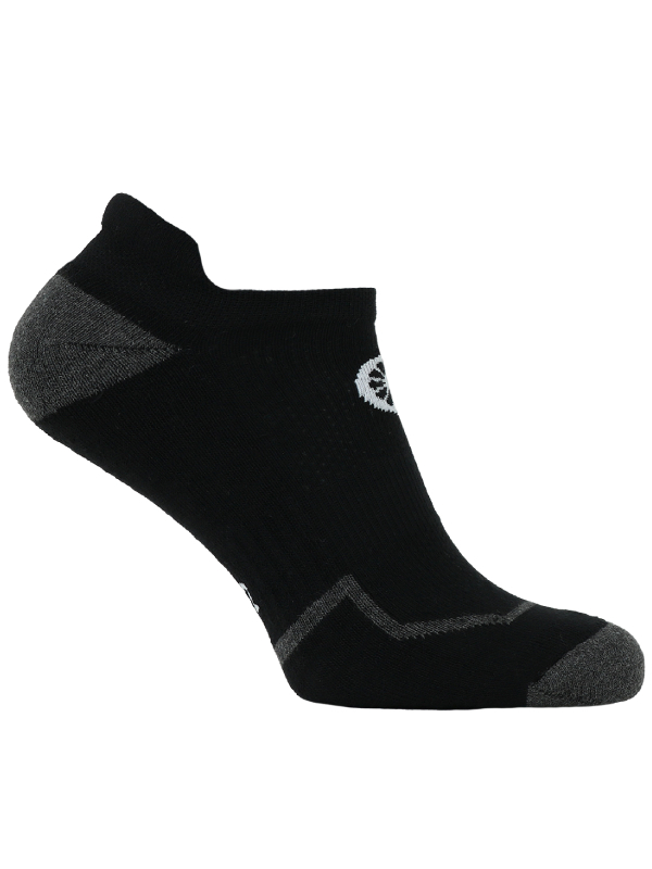 INDIAN MAHARADJA KADIRI SOCK ANKLE - ZWART/GRIJS