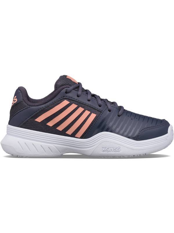 K SWISS COURT EXPRESS OMNI JR - ZWART