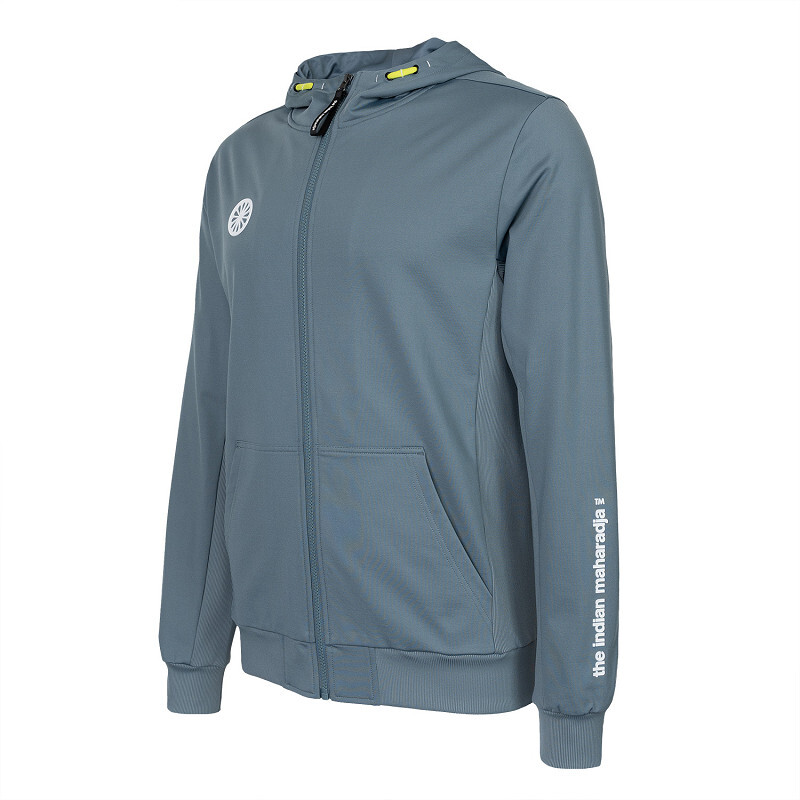 INDIAN MAHARADJA HOODED JACKET MEN – GREY - Afbeelding 2