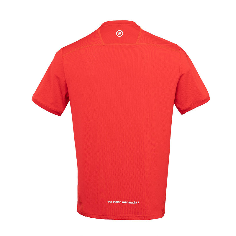 INDIAN MAHARADJA JAIPUR PERFORMANCE TEE - ROOD - Afbeelding 4