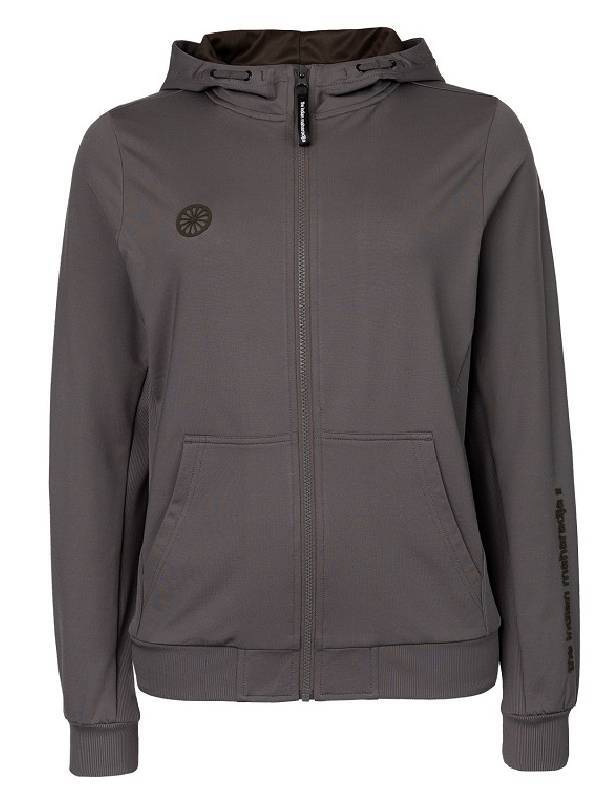 INDIAN MAHARADJA WOMAN HOODED JACKET - WALNUT