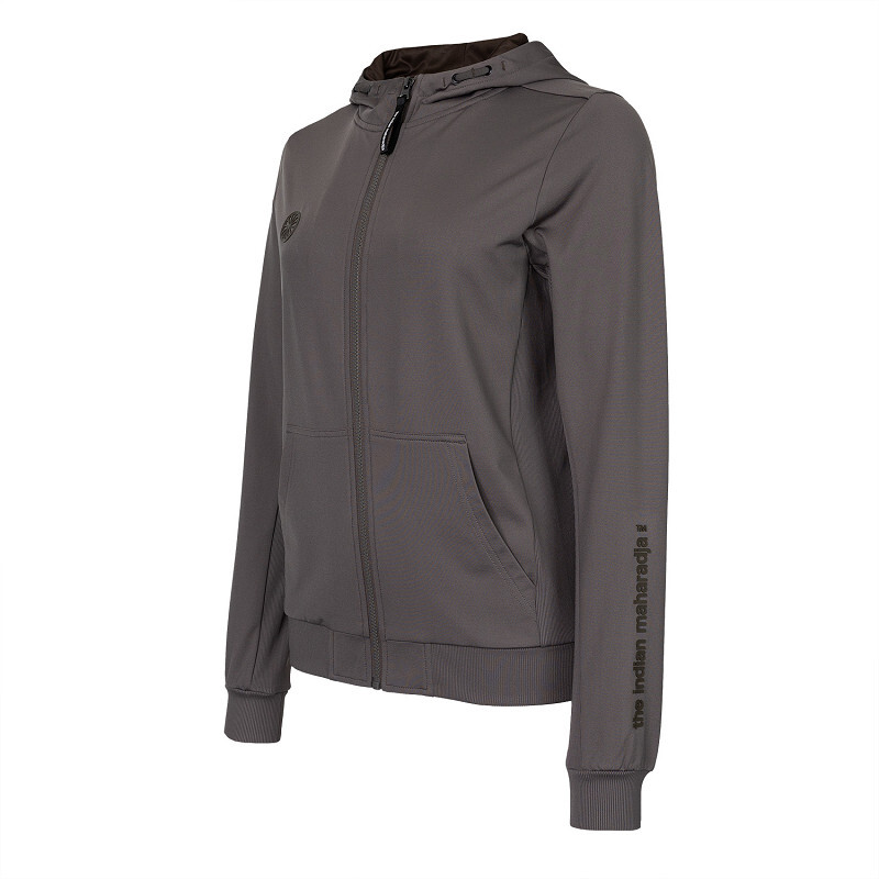 INDIAN MAHARADJA WOMAN HOODED JACKET - WALNUT - Afbeelding 2