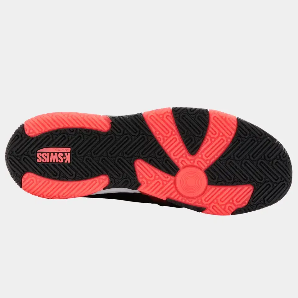 K-SWISS K-FRAME PADEL- ZWART/ROOD - Afbeelding 2