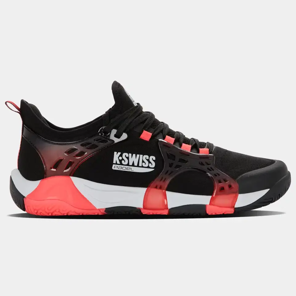 K-SWISS K-FRAME PADEL- ZWART/ROOD - Afbeelding 7