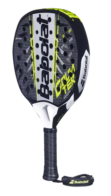 BABOLAT COUNTER VERON 2.6 - ZWART/GEEL - Afbeelding 2
