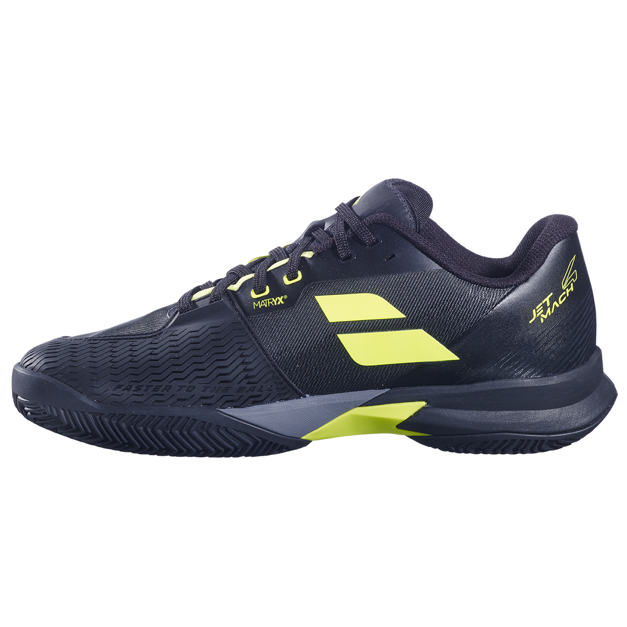 BABOLAT JET MACH 4 CLAY - BLACK/AERO - Afbeelding 5