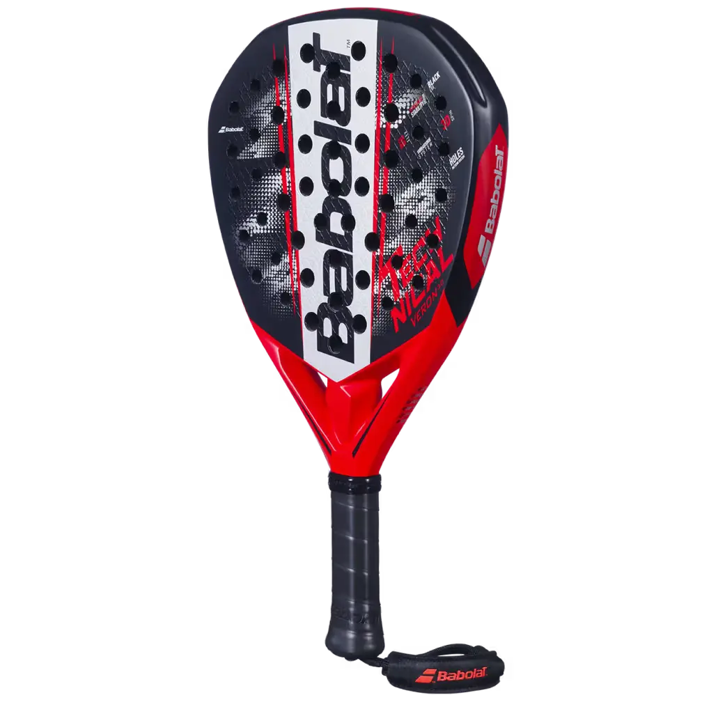 BABOLAT TECHNICAL VERON 3.0 - ZWART/ROOD - Afbeelding 2