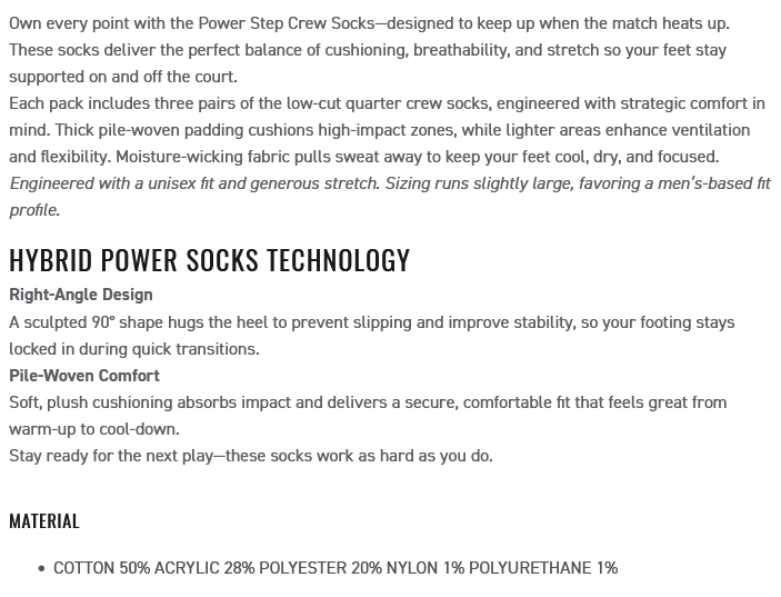 YONEX SOKKEN 8423 (3 PAAR) - WIT / ZWART - Afbeelding 4