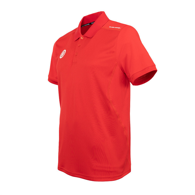 INDIAN MAHARADJA JAIPUR MEN POLO – ROOD - Afbeelding 3