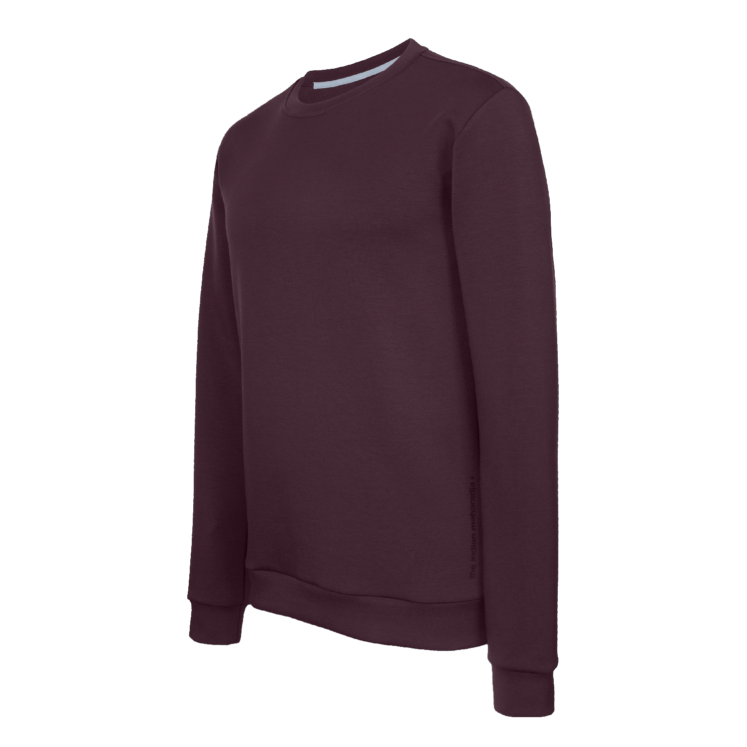 INDIAN MAHARADJA MEN SOFT SUPREME SWEATER BERRY - Afbeelding 4