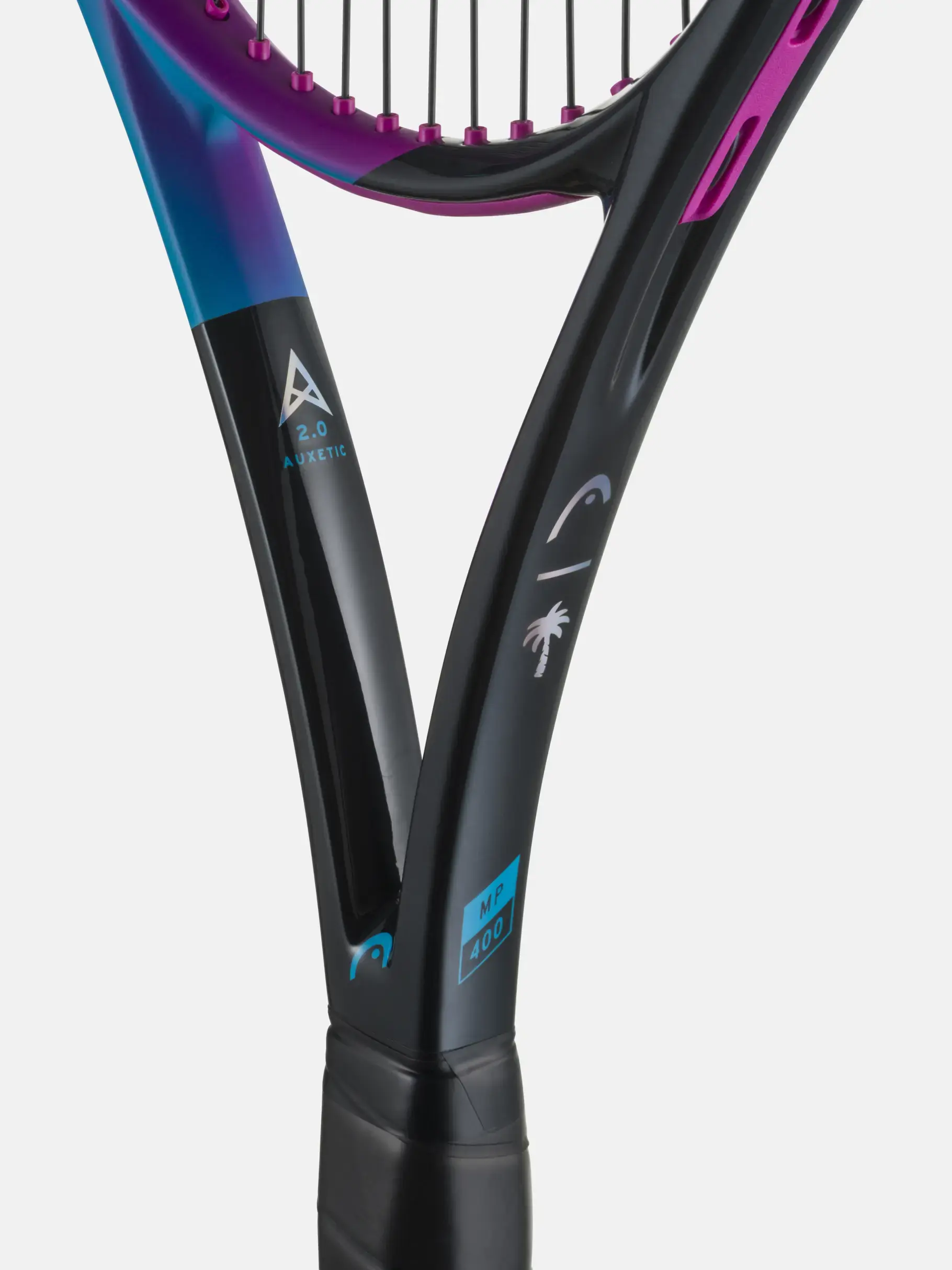 HEAD RADICAL MP PTC 2025 (300 g) - ZWART/BLAUW - Afbeelding 8