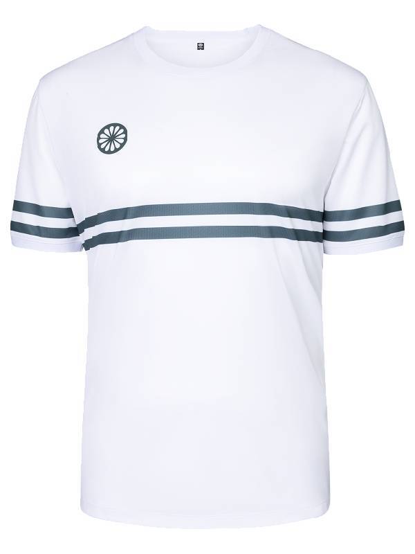 INDIAN MAHARADJA MEN PIQUE STRIPED TEE - OCEAN