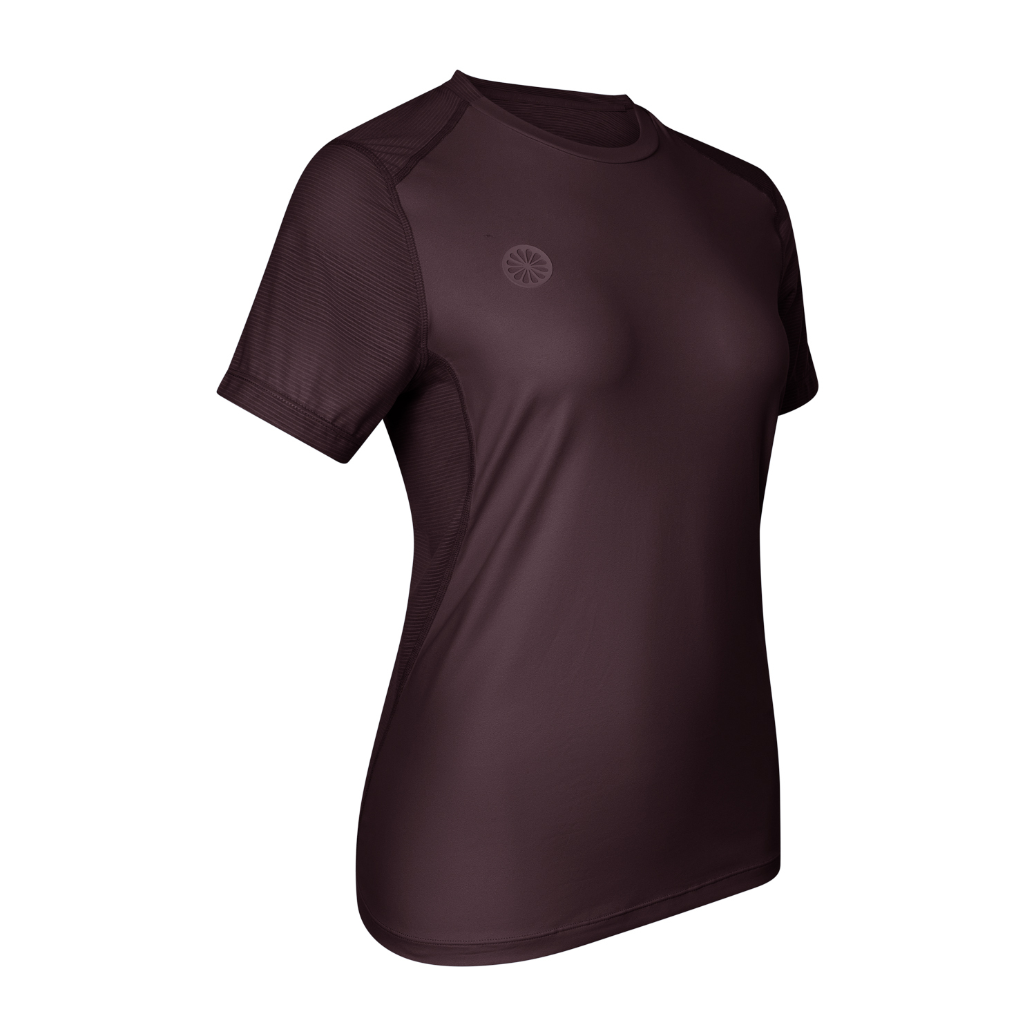 INDIAN MAHARADJA WOMAN DRY TOUCH ROUND NECK BERRY - Afbeelding 2