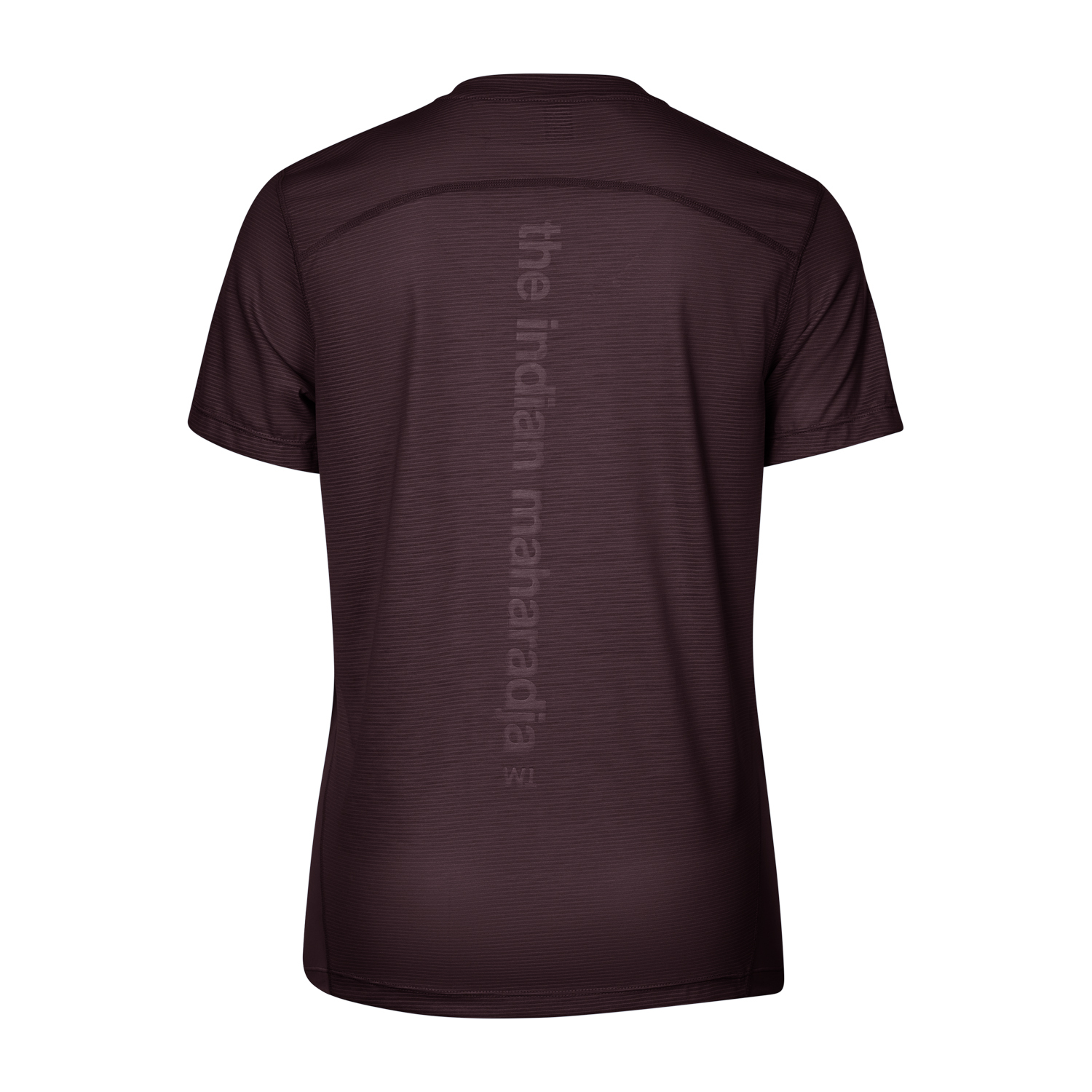 INDIAN MAHARADJA WOMAN DRY TOUCH ROUND NECK BERRY - Afbeelding 3