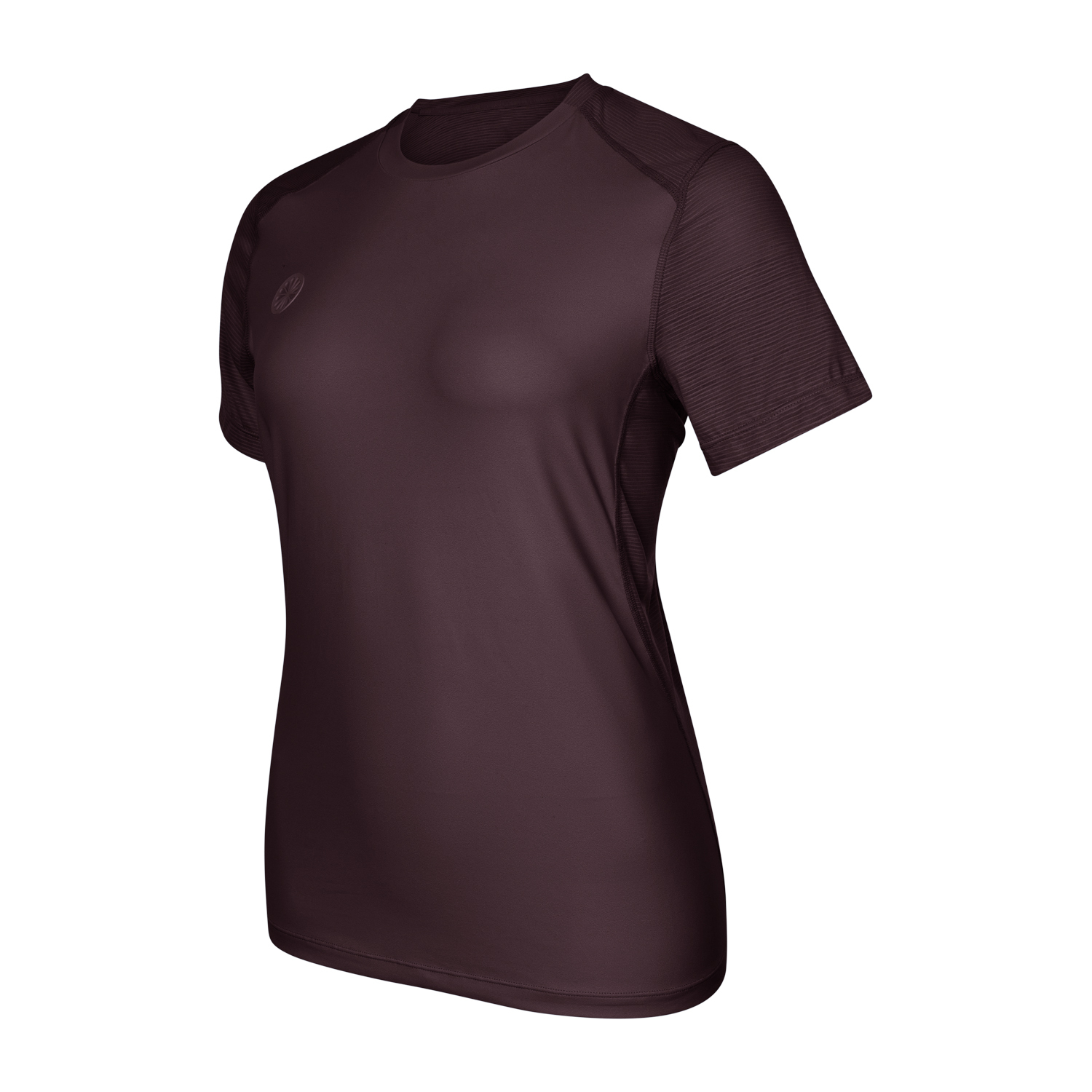 INDIAN MAHARADJA WOMAN DRY TOUCH ROUND NECK BERRY - Afbeelding 4