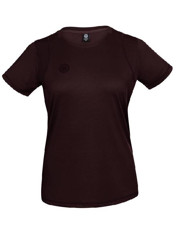 INDIAN MAHARADJA WOMAN DRYSHIFT TEE - DARK BERRY