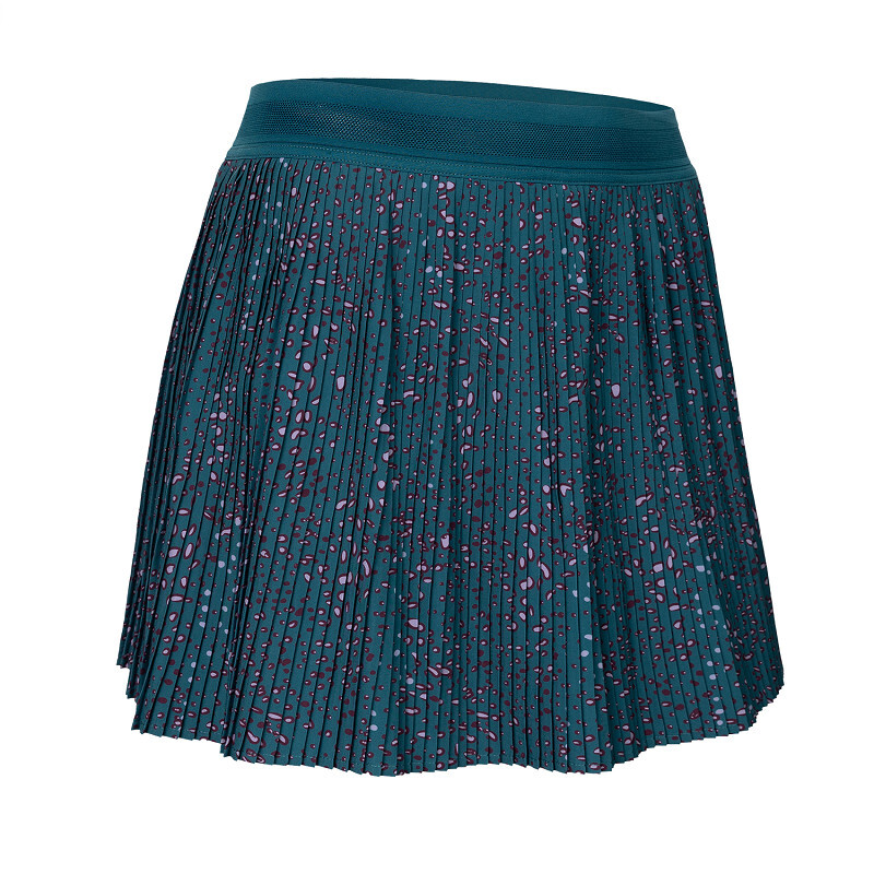 INDIAN MAHARADJA WOMAN FINE PLEATED SKIRT - OCEAN - Afbeelding 2