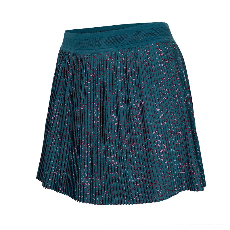 INDIAN MAHARADJA WOMAN FINE PLEATED SKIRT - OCEAN - Afbeelding 3