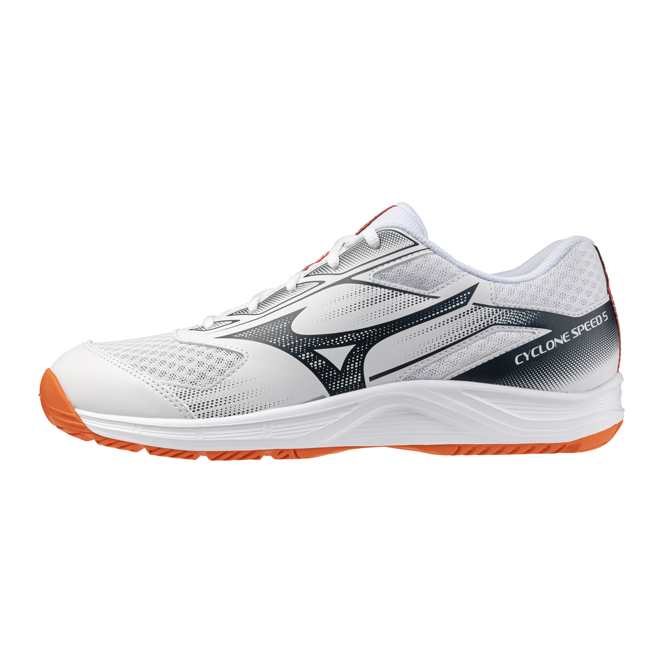 MIZUNO CYCLONE SPEED 5 - WHITE/CARBON/SUNSTONE - Afbeelding 6