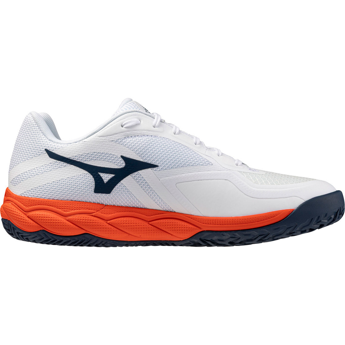 MIZUNO WAVE ENFORCE COURT 2 CC - WIT/ORANJE - Afbeelding 2