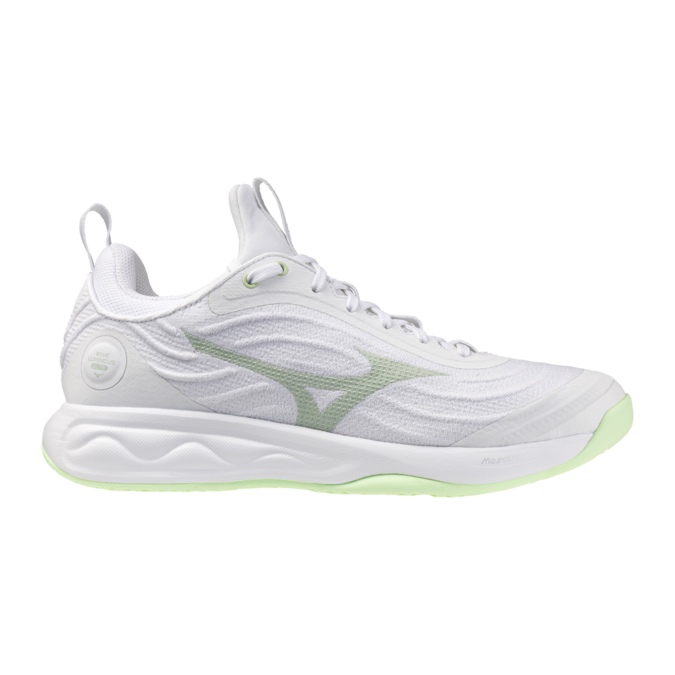 MIZUNO WAVE LUMINOUS ELITE - WHITE/GRAY/AMBROSIA - Afbeelding 2