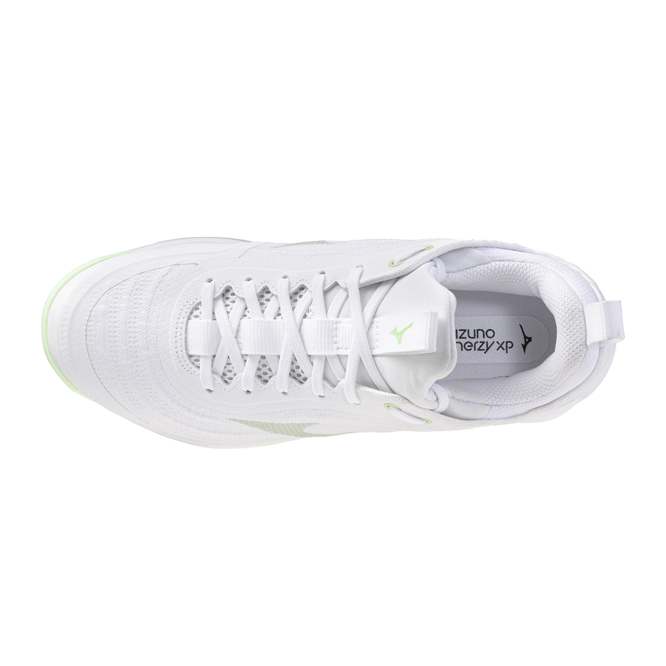 MIZUNO WAVE LUMINOUS ELITE - WHITE/GRAY/AMBROSIA - Afbeelding 4