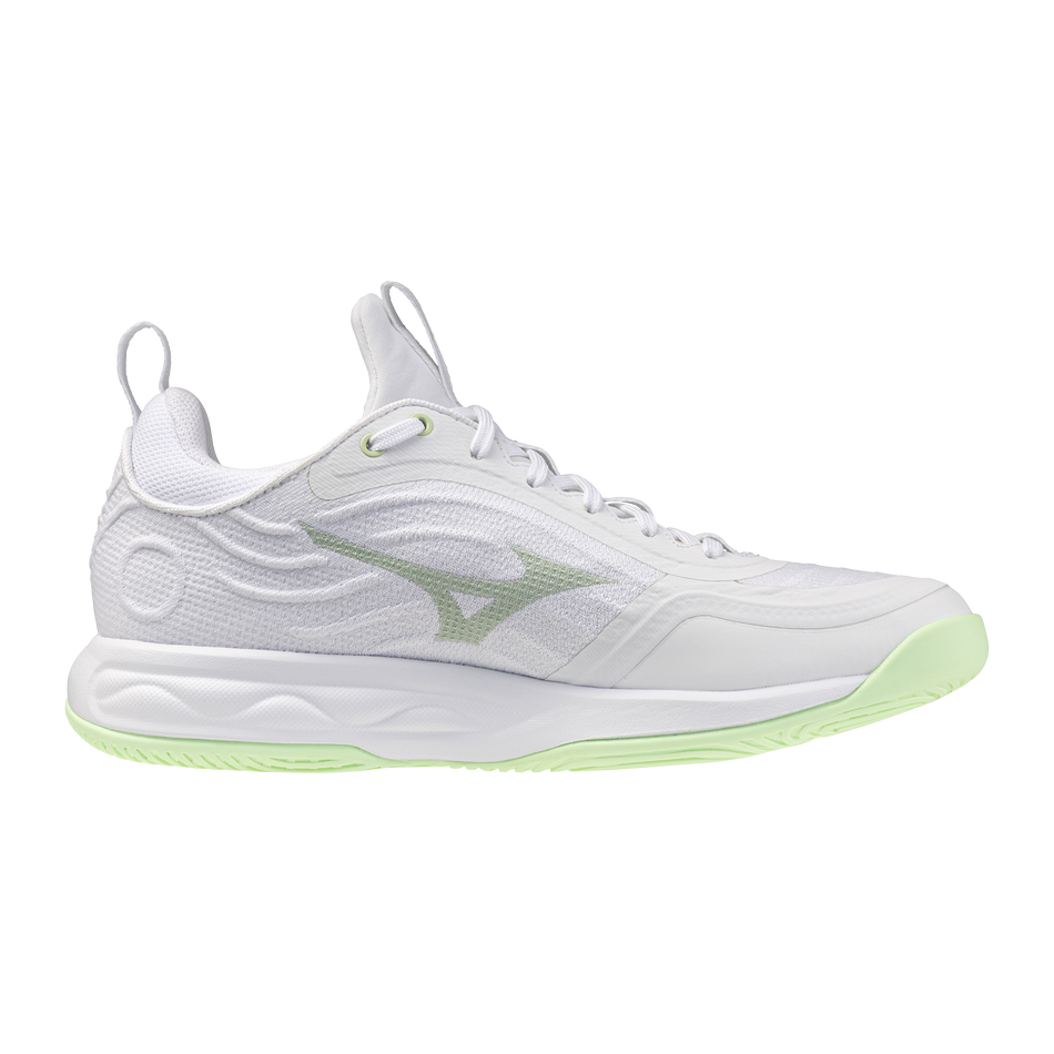 MIZUNO WAVE LUMINOUS ELITE - WHITE/GRAY/AMBROSIA - Afbeelding 5