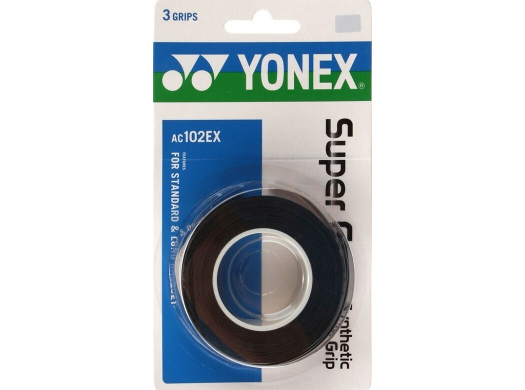 YONEX WET SUPER GRAP AC102 (3 st.) - DIV. KLEUREN
