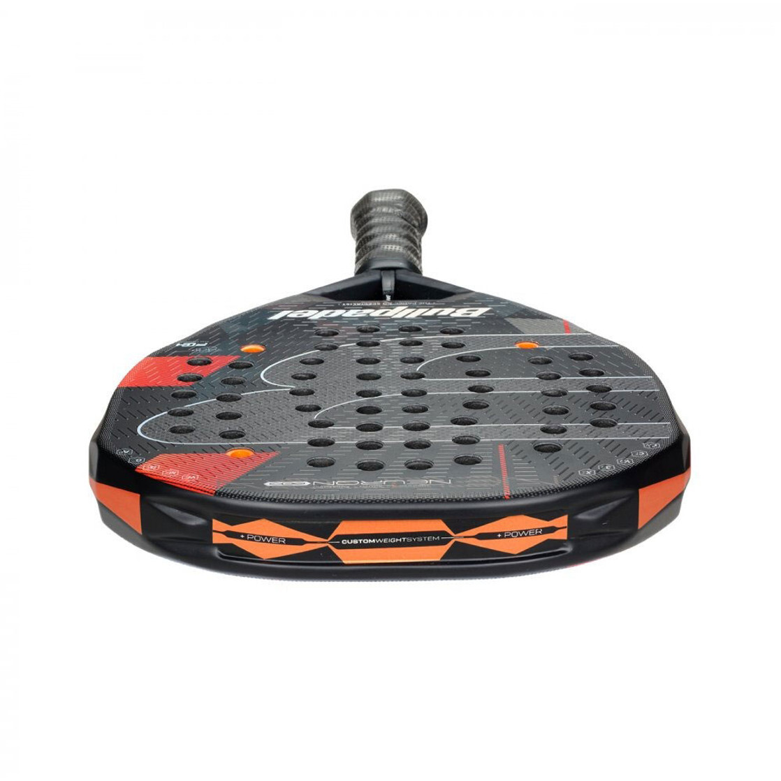 BULLPADEL NEURON 02 EDGE - ZWART/ORANJE - Afbeelding 4