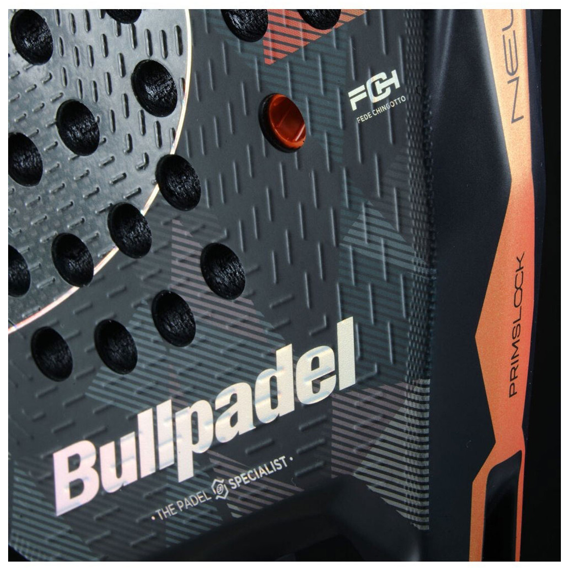 BULLPADEL NEURON 02 EDGE - ZWART/ORANJE - Afbeelding 6