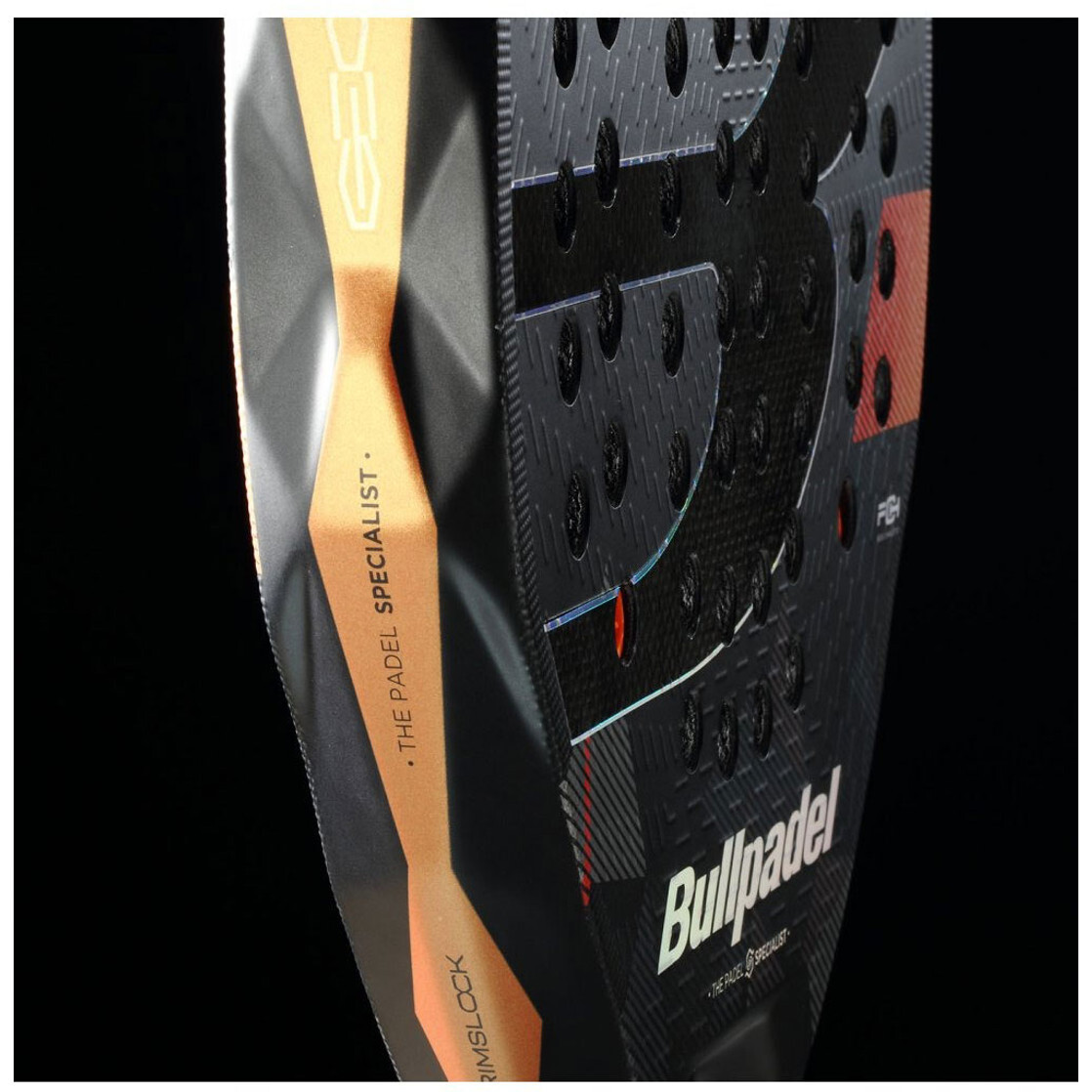 BULLPADEL NEURON 02 EDGE - ZWART/ORANJE - Afbeelding 7