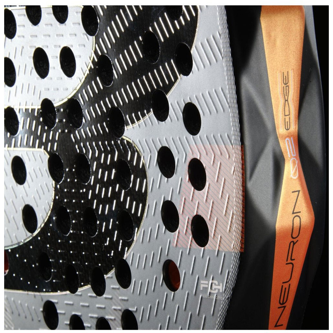BULLPADEL NEURON 02 EDGE - ZWART/ORANJE - Afbeelding 8