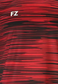 FORZA CL2605 M SS Tee - ZWART/ROOD - Afbeelding 2