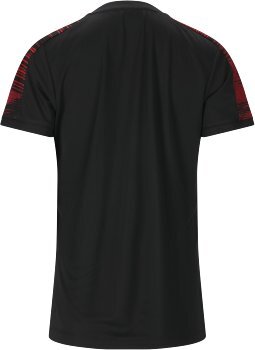 FORZA CL2605 W SS Tee - ZWART/ROOD - Afbeelding 3