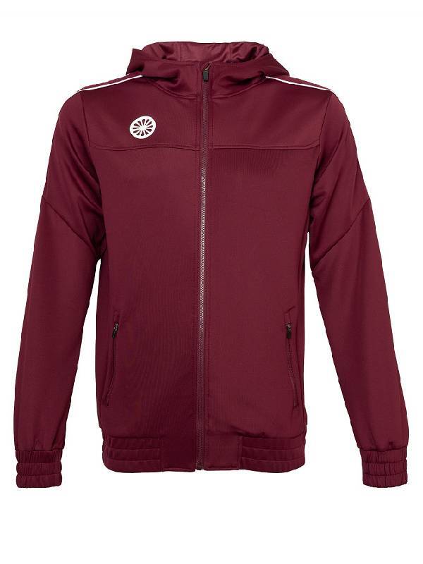 INDIAN MAHARADJA JAIPUR HOODED JACKET - BORDEAUX