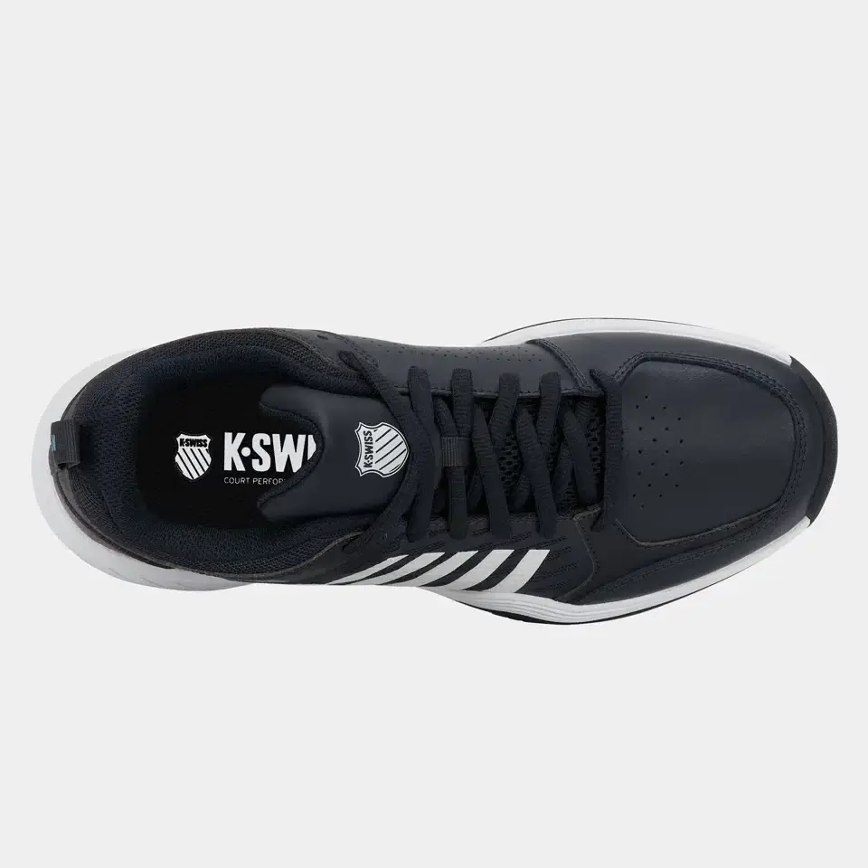K-SWISS COURT EXPRESS 2 CLAY - CARBON/WHITE/BALTIC - Afbeelding 5