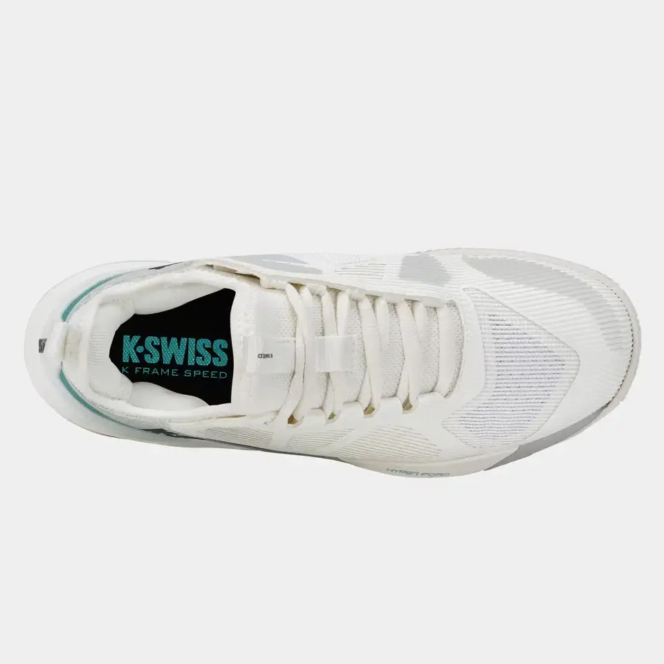 K-SWISS K-FRAME SPEED - WHITE/GLACIER GRAY/BALTIC - Afbeelding 4