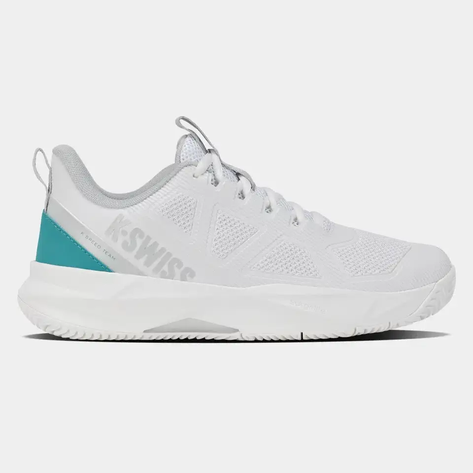 K-SWISS K-SPEED TEAM CLAY - WHITE/DAWNBLUE/BALTIC - Afbeelding 2