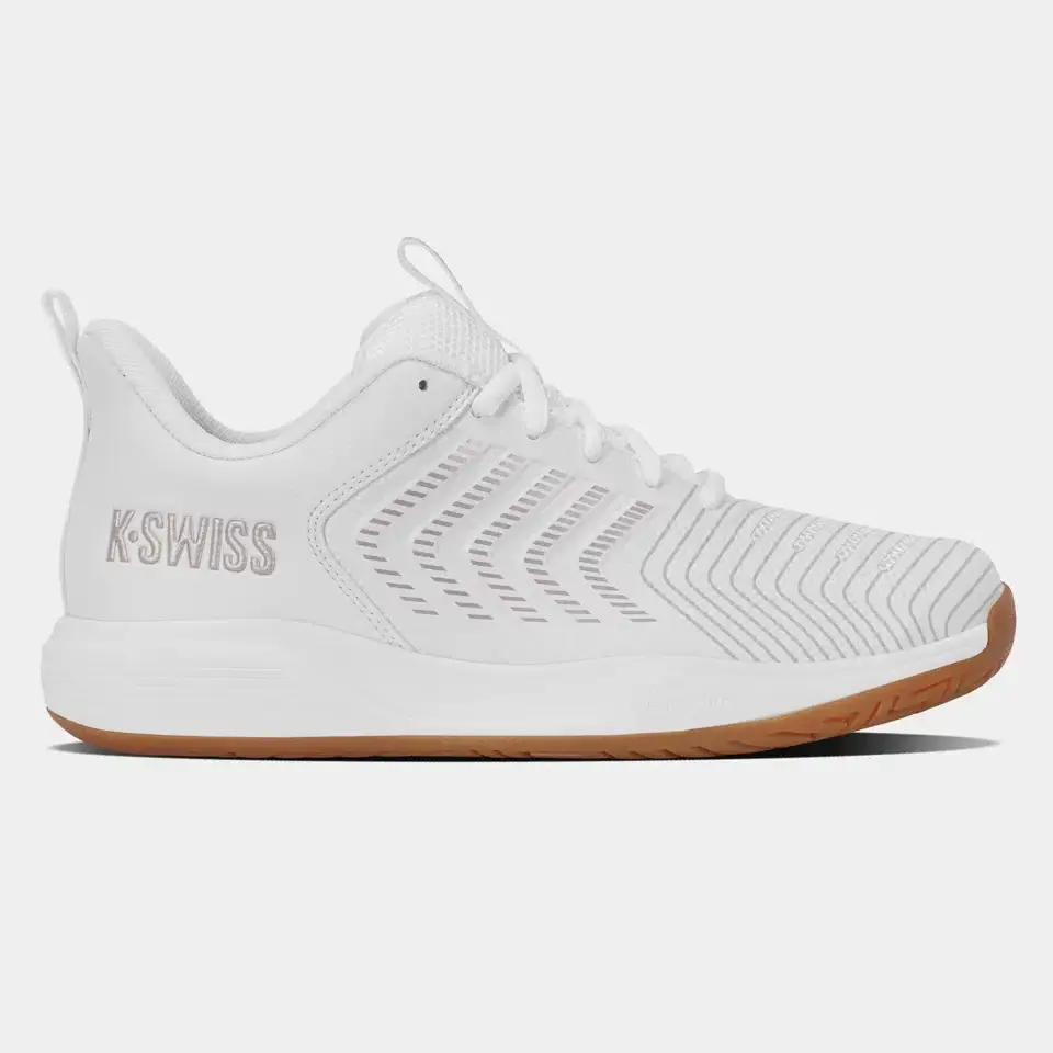 K-SWISS ULTRASHOT LIGHT INDOOR - WIT/ROSE - Afbeelding 2