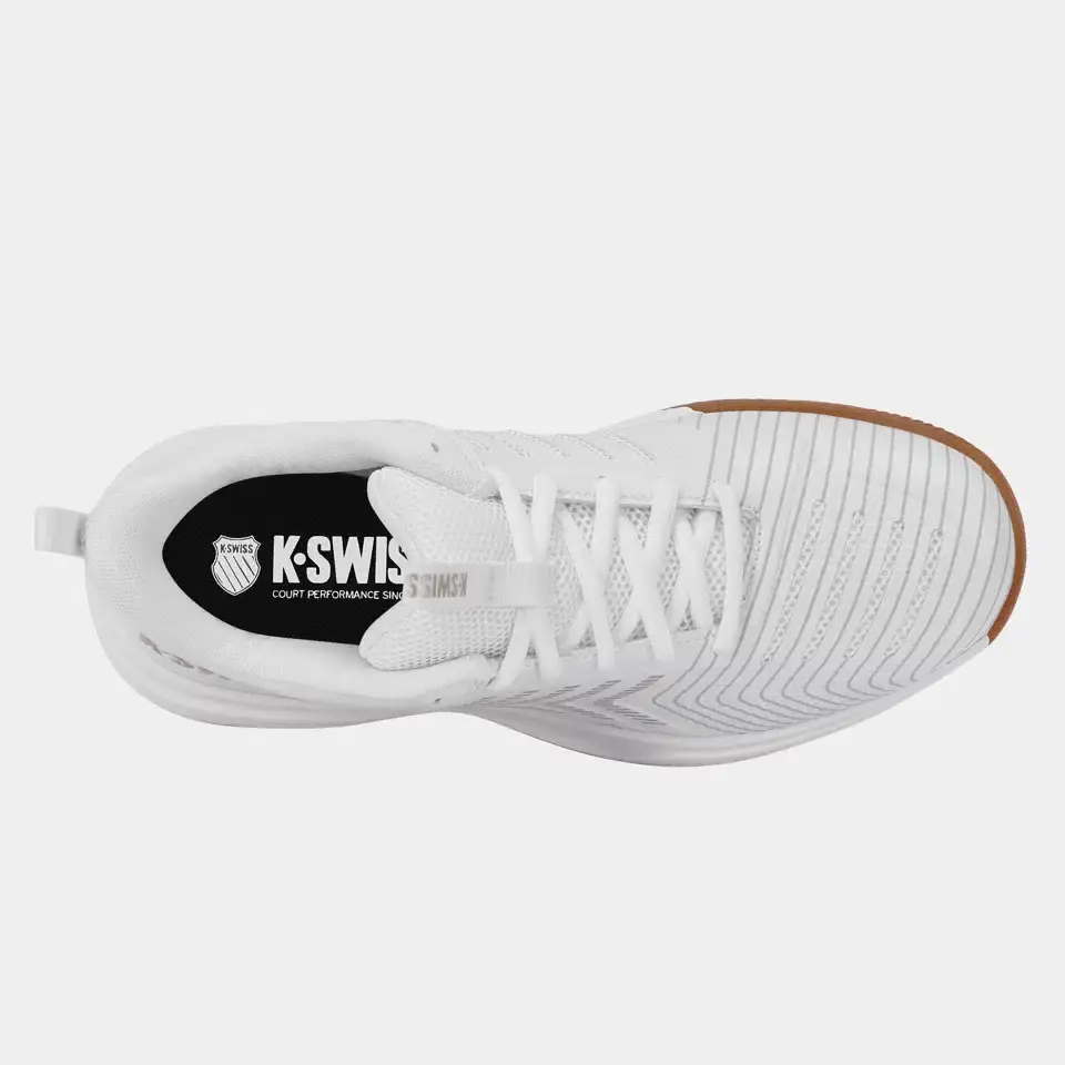 K-SWISS ULTRASHOT LIGHT INDOOR - WIT/ROSE - Afbeelding 6